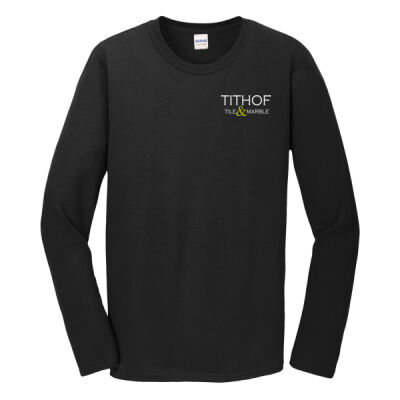 Tithof Tile & Marble  - Softstyle ® Long Sleeve T Shirt Thumbnail