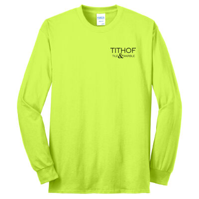 Tithof Tile & Marble  - Tall Long Sleeve Core Blend Tee Thumbnail