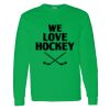 Heavy Cotton 100% Cotton Long Sleeve T Shirt Thumbnail