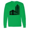 Heavy Cotton 100% Cotton Long Sleeve T Shirt Thumbnail