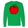 Heavy Cotton 100% Cotton Long Sleeve T Shirt Thumbnail