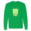 Heavy Cotton 100% Cotton Long Sleeve T Shirt Thumbnail