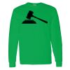 Heavy Cotton 100% Cotton Long Sleeve T Shirt Thumbnail