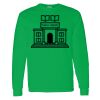 Heavy Cotton 100% Cotton Long Sleeve T Shirt Thumbnail