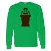 Heavy Cotton 100% Cotton Long Sleeve T Shirt Thumbnail