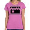 Ladies Heavy Cotton 100% Cotton T Shirt Thumbnail