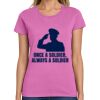 Ladies Heavy Cotton 100% Cotton T Shirt Thumbnail