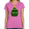 Ladies Heavy Cotton 100% Cotton T Shirt Thumbnail