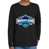 Youth Heavy Cotton 100% Cotton Long Sleeve T Shirt Thumbnail