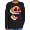 Youth Heavy Cotton 100% Cotton Long Sleeve T Shirt Thumbnail