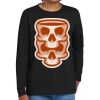 Youth Heavy Cotton 100% Cotton Long Sleeve T Shirt Thumbnail