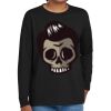 Youth Heavy Cotton 100% Cotton Long Sleeve T Shirt Thumbnail