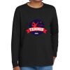 Youth Heavy Cotton 100% Cotton Long Sleeve T Shirt Thumbnail