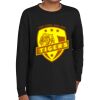 Youth Heavy Cotton 100% Cotton Long Sleeve T Shirt Thumbnail