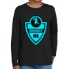 Youth Heavy Cotton 100% Cotton Long Sleeve T Shirt Thumbnail
