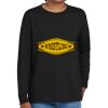 Youth Heavy Cotton 100% Cotton Long Sleeve T Shirt Thumbnail