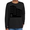 Youth Heavy Cotton 100% Cotton Long Sleeve T Shirt Thumbnail