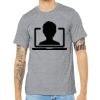 Unisex Heather CVC Short Sleeve Tee Thumbnail
