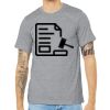 Unisex Heather CVC Short Sleeve Tee Thumbnail