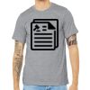 Unisex Heather CVC Short Sleeve Tee Thumbnail